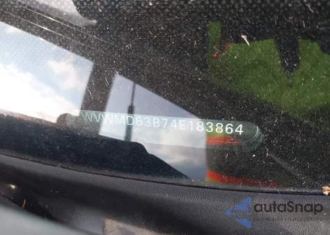 2004 Volkswagen Passat Gl из США, поврежденный, VIN WVWMD63B74E183864